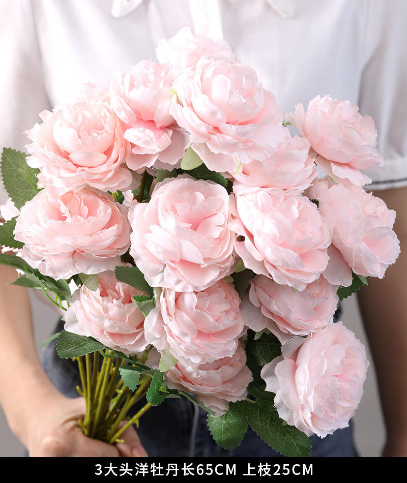 ดอกโบตั๋น3หัวใหญ่