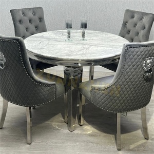 Meubles <span class=keywords><strong>de</strong></span> luxe pour boutique, ensemble <span class=keywords><strong>de</strong></span> table <span class=keywords><strong>à</strong></span> <span class=keywords><strong>manger</strong></span> moderne <span class=keywords><strong>pas</strong></span> <span class=keywords><strong>cher</strong></span>, <span class=keywords><strong>4</strong></span> chaises, table <span class=keywords><strong>à</strong></span> <span class=keywords><strong>manger</strong></span> en marbre, table <span class=keywords><strong>à</strong></span> <span class=keywords><strong>manger</strong></span> ronde - Product Image 4