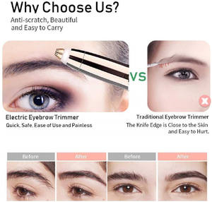 Épilateur portable rechargeable, rasoir indolore pour le visage, les lèvres, le nez, les sourcils, avec lumière LED pour femmes et hommes - Product Image 2