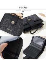 Dompet Wanita Kecil Baellerry High Premium Color Block Zipper, Banyak Slot Kartu