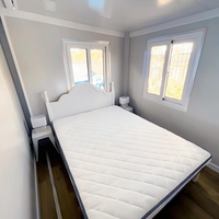 Ghana Maison préfabriquée à bas prix Maison modulaire en béton préfabriqué avec panneau de mousse de ciment pour hôtels, salles de bains et cuisines