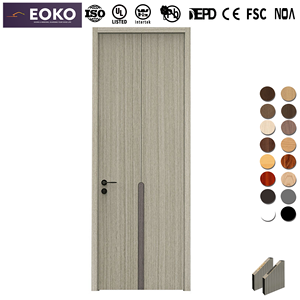 <span class=keywords><strong>Portes</strong></span> <span class=keywords><strong>intérieures</strong></span> en bois avec panneaux en placage d'ingénierie, finition première couche certifiée FSC EOKO, pour projets résidentiels et commerciaux - Product Image 6