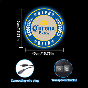 写真を送信してビールバーパーティーパーティーお祝い祭りLEDライトボックスサイン片面アクリル発光サイン - Product Image 3