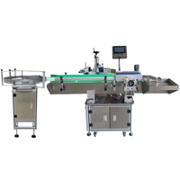 Machine professionnelle de fabrication d'étiquettes à écran tactile automatique à moteur électrique pour bouteilles et canettes, usage pour petites entreprises