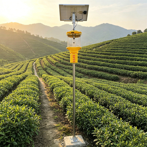 Lámpara Solar <span class=keywords><strong>Insecticida</strong></span> con Vibración para Atrapar Insectos y Mosquitos en Campos de Cultivo, Arrozales y Jardines - Product Image 1