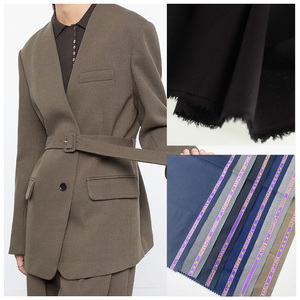 Best seller <span class=keywords><strong>TR</strong></span> 80/20 Toyobo morbido tessuto atobico in poliestere tessuto intrecciato fodere <span class=keywords><strong>per</strong></span> uomo capi donna tinta in tinta unita - Product Image 2