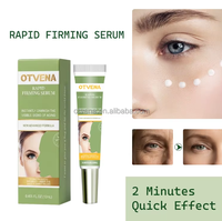 OTVENA Crème Contour des Yeux Instantanée Raffermissante et Revitalisante aux Peptides et Extraits Végétaux, Anti-Plis, Base de Maquillage, Tous Types de Peau, Vente en Gros