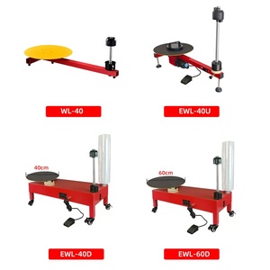 Máquina de envoltura de película plástica de mesa baja, envoltura semiautomática de cartón para equipaje y palés, retráctil - Product Image 5