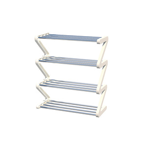 Étagère à chaussures en Z Wei Yi à 4 niveaux, autoportante, gain de place, solution de rangement pour dortoir - Product Image 1