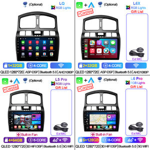 LEHX 9 pouces <span class=keywords><strong>Android</strong></span> 12 <span class=keywords><strong>2</strong></span> <span class=keywords><strong>Din</strong></span> <span class=keywords><strong>2GB</strong></span> <span class=keywords><strong>RAM</strong></span> Head Unit Radio pour 2005 2006-2015 Hyundai Classic Santa Fe Car GPS Multimedia Player - Product Image 4