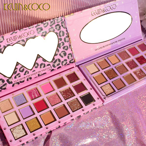 Оптовая продажа, палитра Kevin coco, 18 видов цветов с высокой пигментацией, косметическая палета sombras por mayoreo TK, популярный стиль - Product Image 4