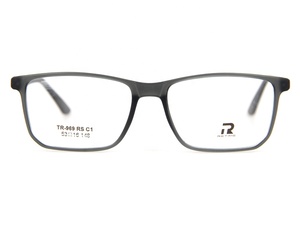 メンズ長方形アイシェイプメガネ、ファッショナブルなTR90光学アイウェアのカスタムロゴ入り - Product Image 2