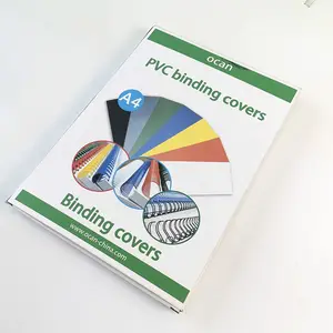 plastic a4 PVC binding cover hard bindig cover factory