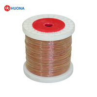 Cable de Extensión para Termopar Tipo K AWG 28 con Aislamiento de PTFE, Cable Trenzado para Termopar Rojo y Amarillo