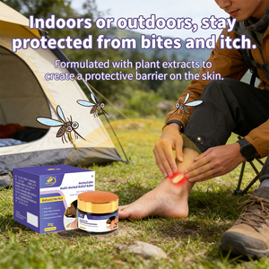 บาล์มบรรเทาอาการ<span class=keywords><strong>ผื่น</strong></span>คันจากสมุนไพรหลายชนิดครีมธรรมชาติไม่ระคายเคืองสำหรับ<span class=keywords><strong>ผื่น</strong></span>ที่ยุง<span class=keywords><strong>กัด</strong></span>แก้คัน - Product Image 3