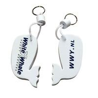 Porte-clés flottant en mousse EVA personnalisé avec logo en forme de bateau pour la promotion de la natation estivale