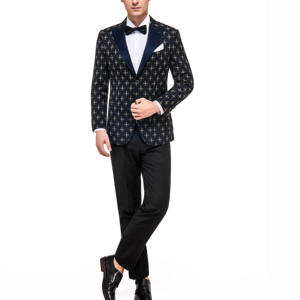 Nouveau style 2026 – <span class=keywords><strong>Costume</strong></span> de marié de luxe noir pour <span class=keywords><strong>homme</strong></span>, respirant, grande taille, haute qualité, style italien – Traje De Novio - Product Image 2