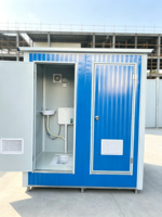 Toilettes mobiles individuelles de haute qualité, conteneurs préfabriqués, toilettes publiques extérieures, conteneur modulaire