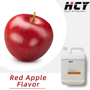 Saborizante Líquido de Manzana Roja de Grado Alimenticio HCY con Aroma Natural a Manzana Madura para Panadería, Confitería, Mermelada, Bebidas, Jugos de Frutas - Product Image 1