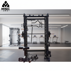 Power Rack Commerciale Premium per Allenamento Funzionale, Macchina Smith per <span class=keywords><strong>Palestra</strong></span> Domestica e Studio Fitness - Product Image 3