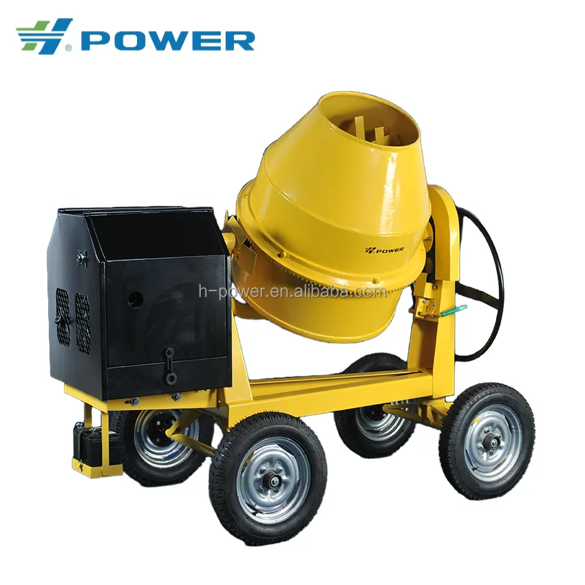 Factory Price Diesel Electric Gasoline Powered Manual Rotating Small Concrete Mixers Cement Mixer Machine