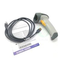 Escáner de código de barras para Zebra Motorola Symbol LS2208, serie LS2208-SR20001R, portátil, Kit USB