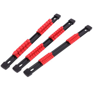 Sleeve Storage Rack 395mm 12 Compartments <b>Plastic</b> Tool Storage Portable Rectangular <b>Edge</b> Trimmer Compatible - Product Image 1