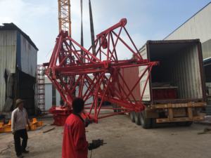 Tavolブランド完全に回転するデリックタワークレーン8Ton 50mタワークレーン解体建設に使用される高さ - Product Image 4