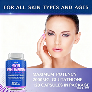 Cápsulas de L-glutatión Puro Halal, Suplemento Vegano de Marca Privada para Blanquear, Aclarar y Antienvejecimiento de la Piel, Antioxidante - Product Image 6