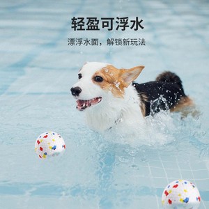 Popcorn Bouncy <b>Ball</b> <b>Dog</b> Toy 6cm 7cm Durable Chew Toy For Pets - Product Image 2