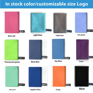 ผ้าไมโครไฟเบอร์ซับน้ำได้ดี แห้งเร็ว น้ำหนักเบา ไม่ติดทราย สำหรับชายหาด อาบน้ำ แคมป์ปิ้ง ฟิตเนส รับออกแบบโลโก้ตามสั่ง MOQ ต่ำ - Product Image 6