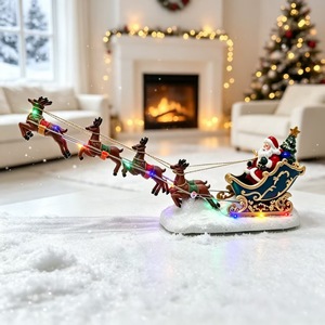 Nuevo Carro de Reno Navideño 2026 para Personas Mayores, Decoraciones Navideñas, Adornos de Ciervos y Alces - Product Image 5