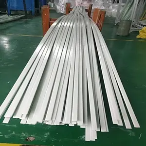 UV pultruded fiberglass flat insulation strip for sails, fiberglass reinforced plastic strip