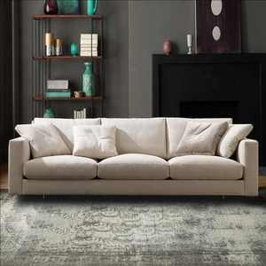 Canapé moderne, design simple, blanc, pour salon, ensemble <span class=keywords><strong>de</strong></span> canapés minimalistes, spécial, avec rembourrage en duvet, pour salon - Product Image 2