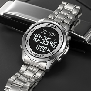Skmei 2097 Cầu Nguyện Đồng Hồ Thép Không Gỉ Dây Đeo Thời Trang Không Thấm Nước Đồng Hồ - Product Image 5