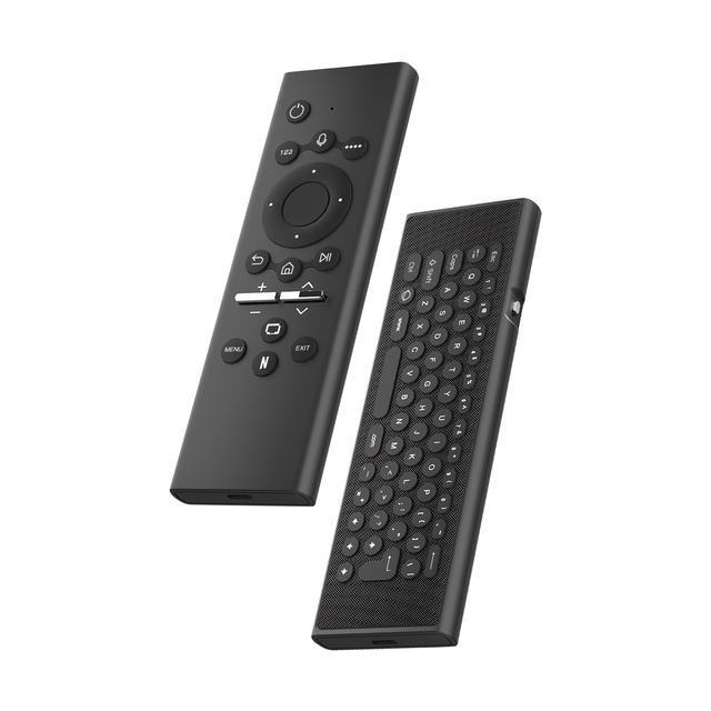 G71S PRO Universal BT Voice Remote Backlit Keys Mini Keyboard Gyro Wireless Air Mouse IR Learning for Samsung Smart TV Remote
