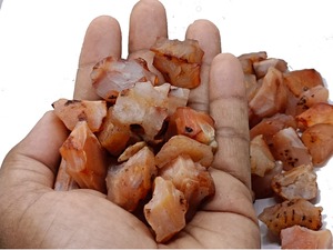 <b>Stone</b> Red carnelian Raw rough natural reiki healing crystal Unpolished raw gemstones crystal wholesaler Crystal Reiki Agate - Product Image 4