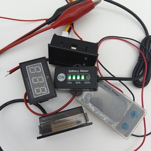 Fabricante Mini Digital Voltímetro Amperímetro 12V Pantalla de voltaje a prueba de agua - Product Image 6