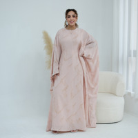 Robe longue imprimée de qualité supérieure pour femme, coupe ample, grande taille, taille cintrée, élégante, modeste, style kaftan abaya musulman