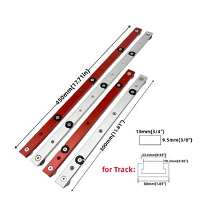 Aluminum Mitre <strong>T</strong>-<strong>Bar</strong> Woodworking <strong>T</strong>-Tracks <strong>T</strong>-Slot <strong>T</strong>-Slider Nut Sliding Table Saw Miter Gauge Fixing Rod Workbench DIY <strong>Tools</strong> OEM - Product Image 3