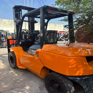 Hot Sale Used Forklift 5T Hydraulic Side Shifter Diesel Engine Factory Machinery Construction Machine for Sale - Product Image 6
