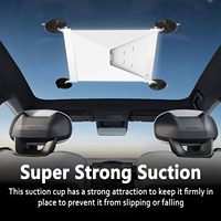 Starlink Mini support de voiture avec de puissantes ventouses testées sur la route pour VR, bateaux, avions, prêts pour le voyage.