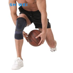 สนับเข่าชิเว่ย แบบรัดกระชับ ป้องกันอย่างมืออาชีพ สำหรับผู้ชายเล่นบาสเกตบอล - Product Image 5