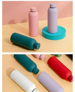 Outdoor Sports Stainless Steel 304 <b>Small</b> Mouth Water Bottle Insulated Bottle Shape Beverage Container for Hiking - Product Image 6