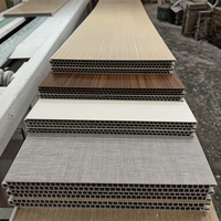 Panneau de séparation en PVC, grain de bois 3D, imperméable, ignifuge, écologique, séparateur de pièce pour salon, séparation d'espace intérieur