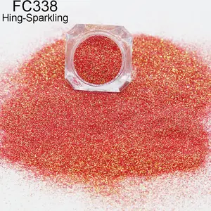 Grosir Bubuk Glitter Seni Resin Jumlah Besar Campuran Chunky Glitter Warna-warni untuk Dekorasi Kosmetik Natal