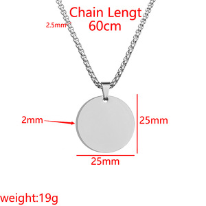 Dapat disesuaikan anjing besi tahan karat Label kalung warna pencetakan foto gaya Militer liontin dengan ukiran Label - Product Image 4
