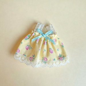 Ropa para Muñecas de 10 cm al por Mayor, Vestido Floral Original, Lindo Conjunto de Ropa para Muñeca Gatita, Ropa Intercambiable para Muñecas al por Mayor - Product Image 5