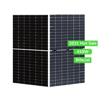 410W 420W 450W Panneau solaire mono photovoltaïque avec 144 demi-cellule coupée pour système d'énergie solaire avec onduleur