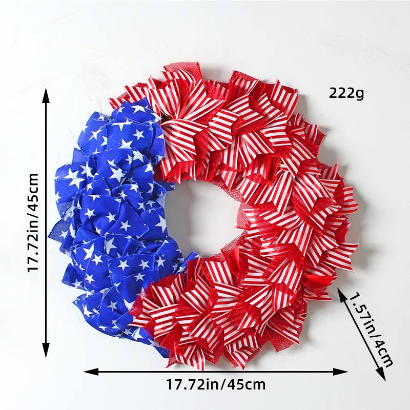 J3-18 Red and White Striped 40cm